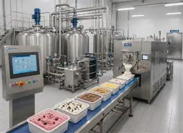 SCADA Quality Control for Ice Cream and Dairy By-Product Manufacturing